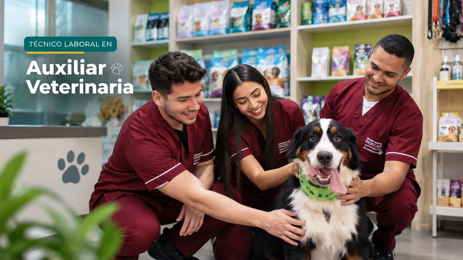 Auxiliar en Veterinaria